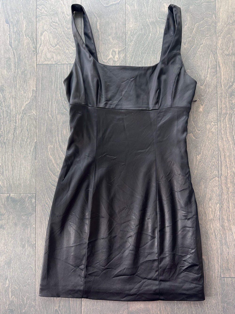 Wilfred Black Shine Dress Mini Size 2